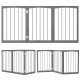  30 Inch Tall Wooden Pet Fence for Cats Small and Medium Dogs - Gallery View 4 of 9