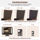 Patio rattan chairs set of 2 with high backrest and acacia wood armrests, ideal for outdoor dining and relaxation.