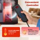 Convenient controller for the Portable Far Infrared Sauna Box, featuring adjustable temperature and timer settings.