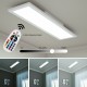 18W RGB LED ceiling light with remote control, featuring adjustable brightness and 12 color combinations for versatile.