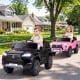 24V Ride on Car 4WD Licensed LEXUS GX550 Electric Vehicle with Remote for Boys Girls Aged 3+ - Gallery View 2 of 10