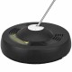 Side view of the 3000psi 16-inch pressure washer surface cleaner attachment showcasing its sleek black design and dual.