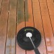 16-inch pressure washer surface cleaner attachment with dual rotating jets for fast, streak-free outdoor cleaning.