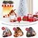 7 feet unlit artificial slim Christmas pencil tree with metal stand, ideal for festive decoration in homes and offices.