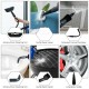 Multi-purpose handheld steam cleaner with various attachments for effective cleaning and sterilization of surfaces.