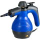 Handheld pressurized steam cleaner in blue, 1050W, designed for chemical-free cleaning and sterilization of various.