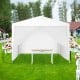 10x10 feet outdoor canopy tent with removable sidewalls, ideal for events, featuring durable waterproof fabric and.