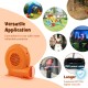 550W air blower for inflatables with 25ft GFCI power cable, designed for safe outdoor use and strong airflow.