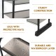 Close-up of the 10-tier metal frame shoe rack showcasing the waterproof layer and sturdy construction for hallway use.