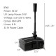 All-in-One 660 GPH Pond Filter Pump with Sterilizer, adjustable fountain pole, and multiple fountain heads for pond.