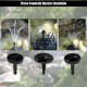 Three fountain nozzles for the All-in-One 660 GPH Pond Filter Pump, showcasing different water displays for pond.