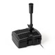 All-in-One 660 GPH pond filter pump with sterilizer, fountain jet, and adjustable pole for improved water quality.