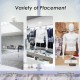 Half body male mannequin with adjustable metal base, ideal for displaying T-shirts and jackets in stores or exhibitions.