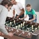 54-inch indoor competition soccer table with high-performance player rods and bead scoring, perfect for family fun.