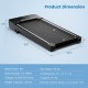 Under Desk Walking Pad Treadmill with 41" x 17" walking area, touchable LED display, and 220lbs weight capacity.