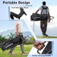 Men’s Profile Complete Golf Club Package Set in black with dual shoulder straps for easy carrying on the course.