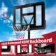 Adjustable portable basketball hoop with a 52-inch shatterproof HDPE backboard, ideal for outdoor use and stability.