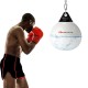 Heavy 18-inch water aqua bag with adjustable chain, designed for durable training and reaction enhancement in boxing.