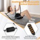 Fitness AB trainer with padded neck support and anti-slip handles, ideal for comfortable sit-ups and total body.