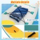 Bungee storage on the 11 Feet Premium SUP Inflatable Paddle Board with D-rings for securing a seat and carrying handle.