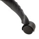 Close-up of the swivel caster wheel on the Salon Standing Hair Dryer Bonnet Rolling Heater for easy maneuverability.