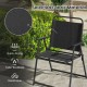 Breathable seat fabric of outdoor folding chair, featuring rustproof metal frame and quick-drying, fade-resistant.