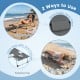 Set of 2 gray tanning chairs with face holes, adjustable backrest, and detachable head pillow for versatile outdoor use.