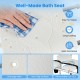 Well-made sliding tub transfer bench features a non-slip surface, drainage hole, and removable cut-out for safe bathing.