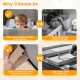 Soft velvet toddler bed frame in gray with safety rails, featuring easy installation and sturdy wooden slats for.