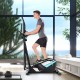 Magnetic elliptical machine cross trainer with adjustable seat, quiet belt drive, and sturdy design for effective home.