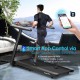 Folding treadmill with 4.75 HP motor, 20 preset programs, and touch screen control for efficient home workouts.