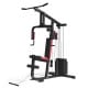 Multifunction Cross Trainer Workout Machine with dual arm press, high and low pulley system for versatile exercises.