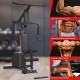 Multifunction Cross Trainer Workout Machine featuring a leg developer for effective leg workouts and versatile exercise.