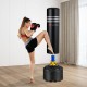 Freestanding 70-inch punching bag with a 12 suction cup base, ideal for strength training and stress relief.