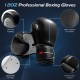 Professional boxing gloves with thick padding and breathable air holes, designed for ultimate protection during.