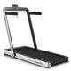 Folding treadmill with remote control, 4.75HP motor, adjustable speed 0.6-10.5mph, ideal for home fitness and.