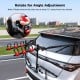 Adjustment knob on Superbuy trunk mount 3-bike rack for SUVs, allowing angle adjustment for enhanced stability and fit.