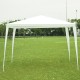 10 x 10 feet outdoor wedding canopy tent made of waterproof polyethylene, ideal for backyard events and sun protection.