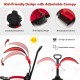 3-in-1 ride-on push car with adjustable canopy, anti-tipping design, and retractable footrest for kids aged 1-3.