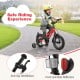 12-inch kids bike with adjustable seat, anti-slip handlebars, and reflectors for safe riding experience.