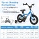 12-inch kids bike with removable training wheels, adjustable saddle, and hand brake, perfect for ages 3-4 years old.