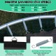 Detail of galvanized steel springs for the 12 ft outdoor trampoline, showcasing durability and high wear resistance.