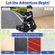 Toddler Sliding Car with Steering Wheel and Under-Seat Storage Push - Gallery View 8 of 10
