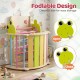 Foldable Triangle Climbing Set in multicolor features a climbing arch, triangle, and ramp for versatile play and easy storage.