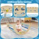 Triangle set features a Montessori maze, shape matching game, and two toy cars for engaging playtime activities.