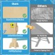 Triangle set with smooth painted surface, added side handles, and anti-tipping legs for safe baby climbing fun.