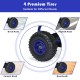 Close-up of a premium tire from the 4 Wheel Pedal Powered Ride On, suitable for various road surfaces.