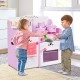 Kids playing with the Kids Wooden Kitchen Toy Strawberry Pretend Cooking Playset featuring realistic details and.