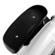 Close-up of the non-slip textured pedal of the Portable Resistance Adjustable Mini Magnetic Elliptical Stepper Machine.