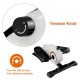 Close-up of the adjustable tension knob on the Portable Resistance Mini Magnetic Elliptical Stepper for workout.